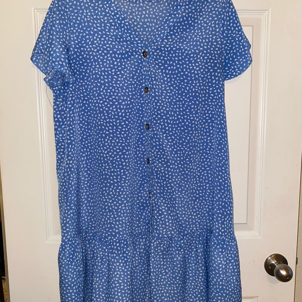 Flirty Blue Dress